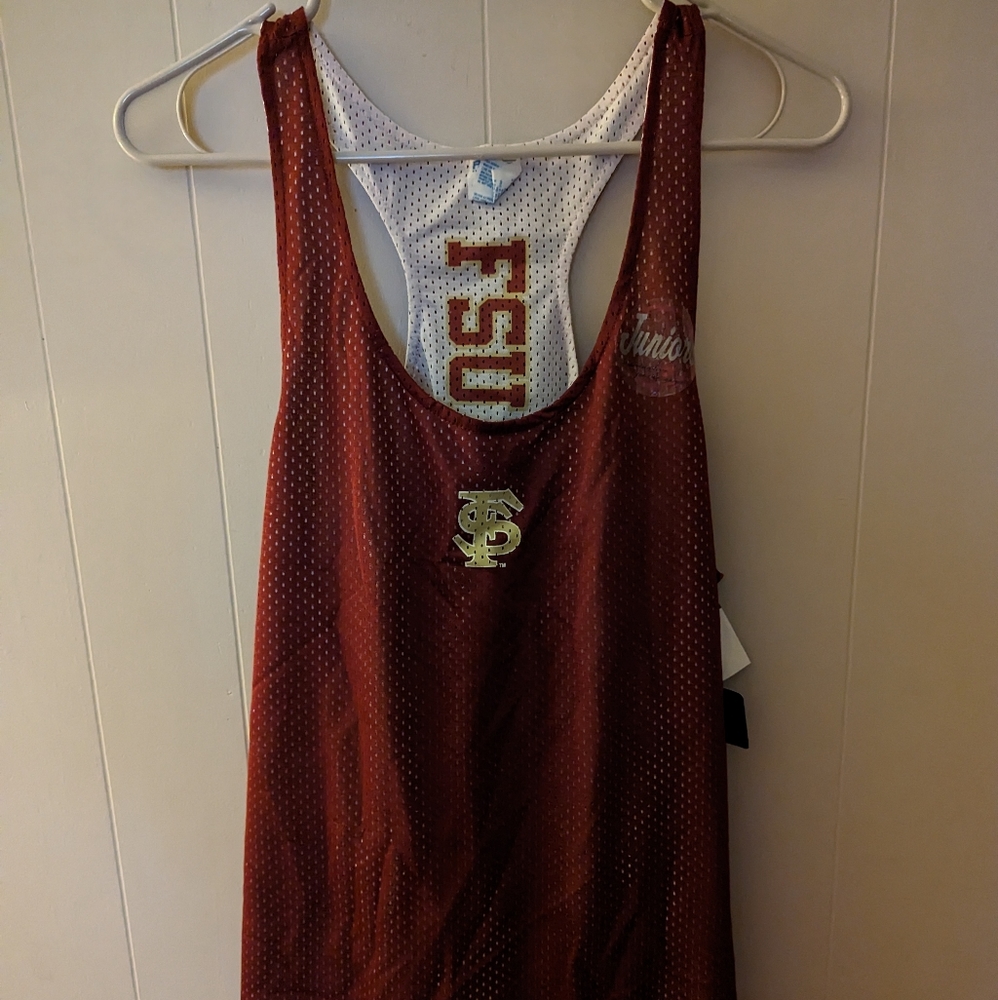 Florida State University Reversible Maroon Gold Junior XL (15) Women's